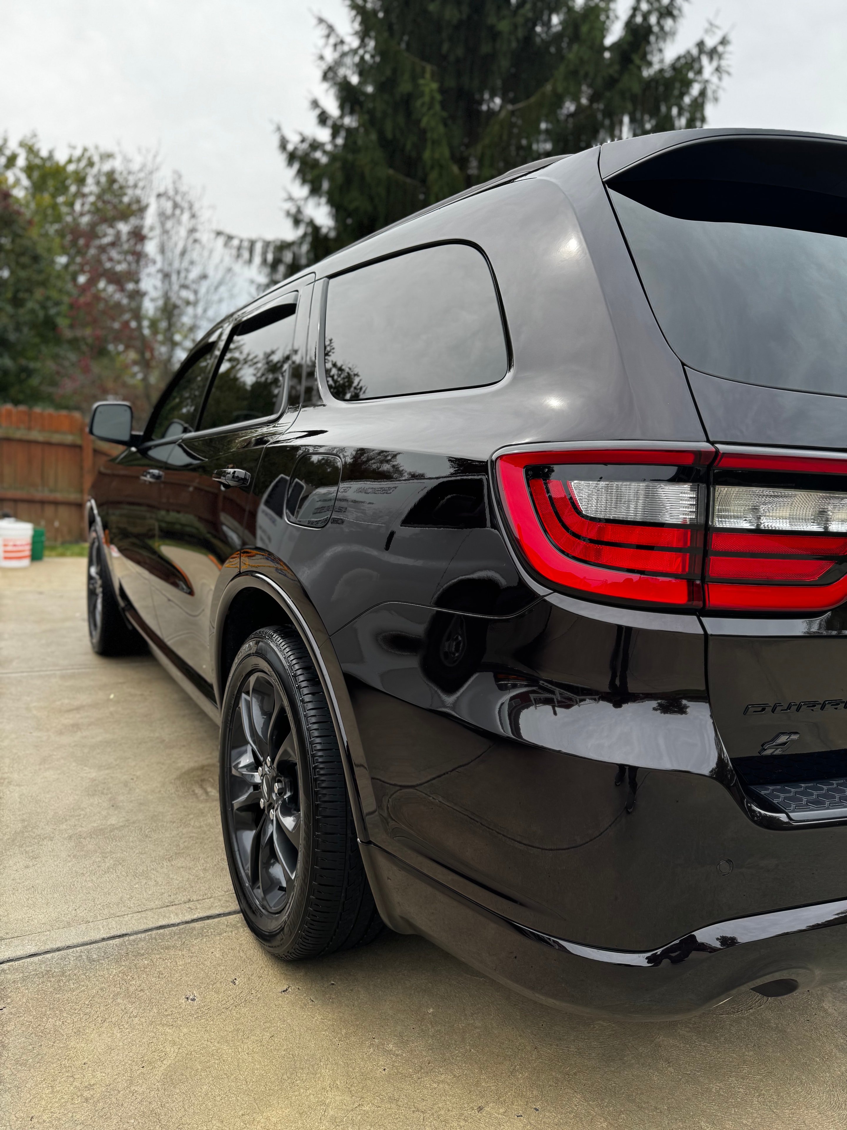Obsidian Detailing — Dodge Durango rear exterior detail