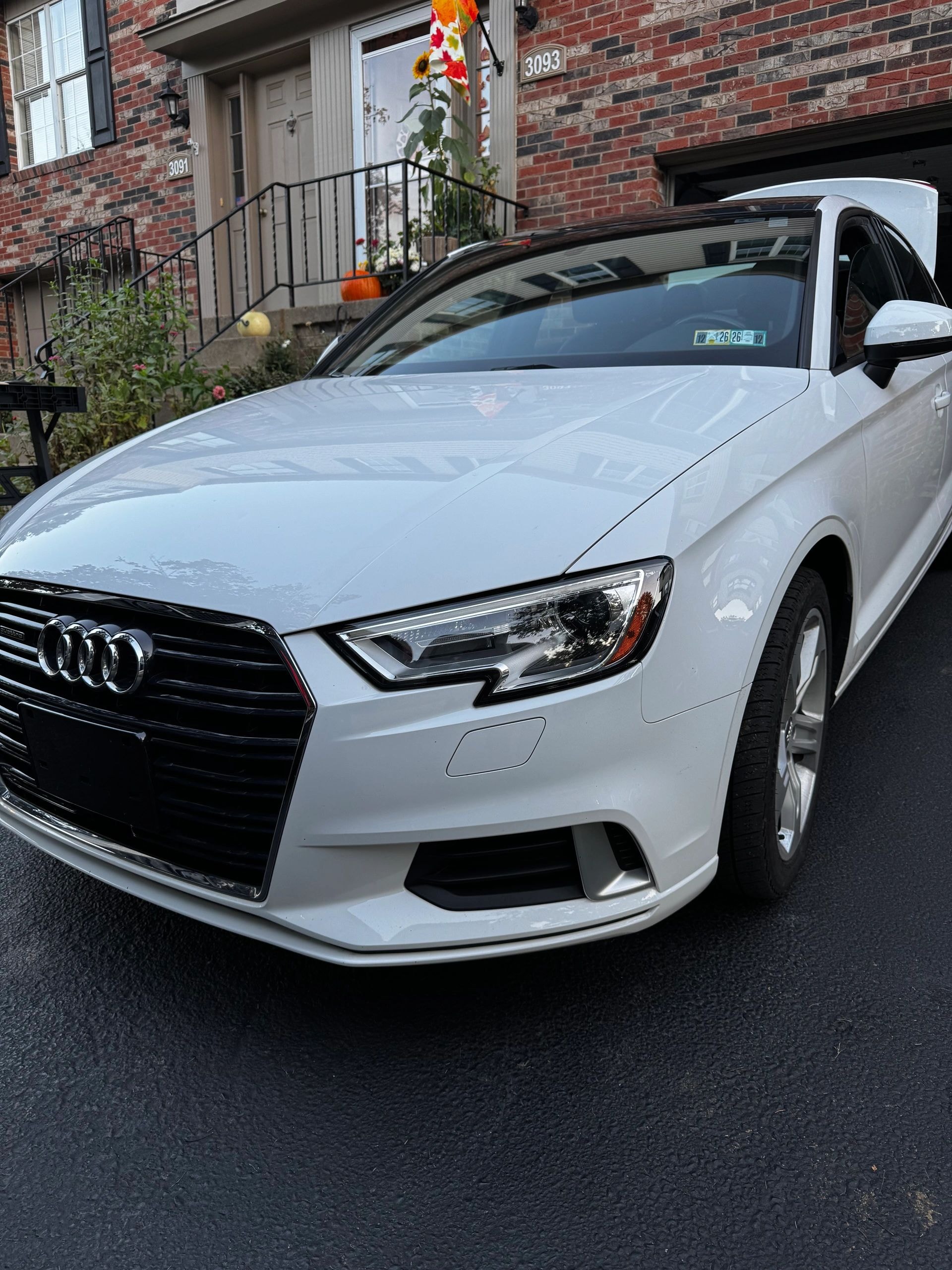Obsidian Detailing — White Audi exterior detail